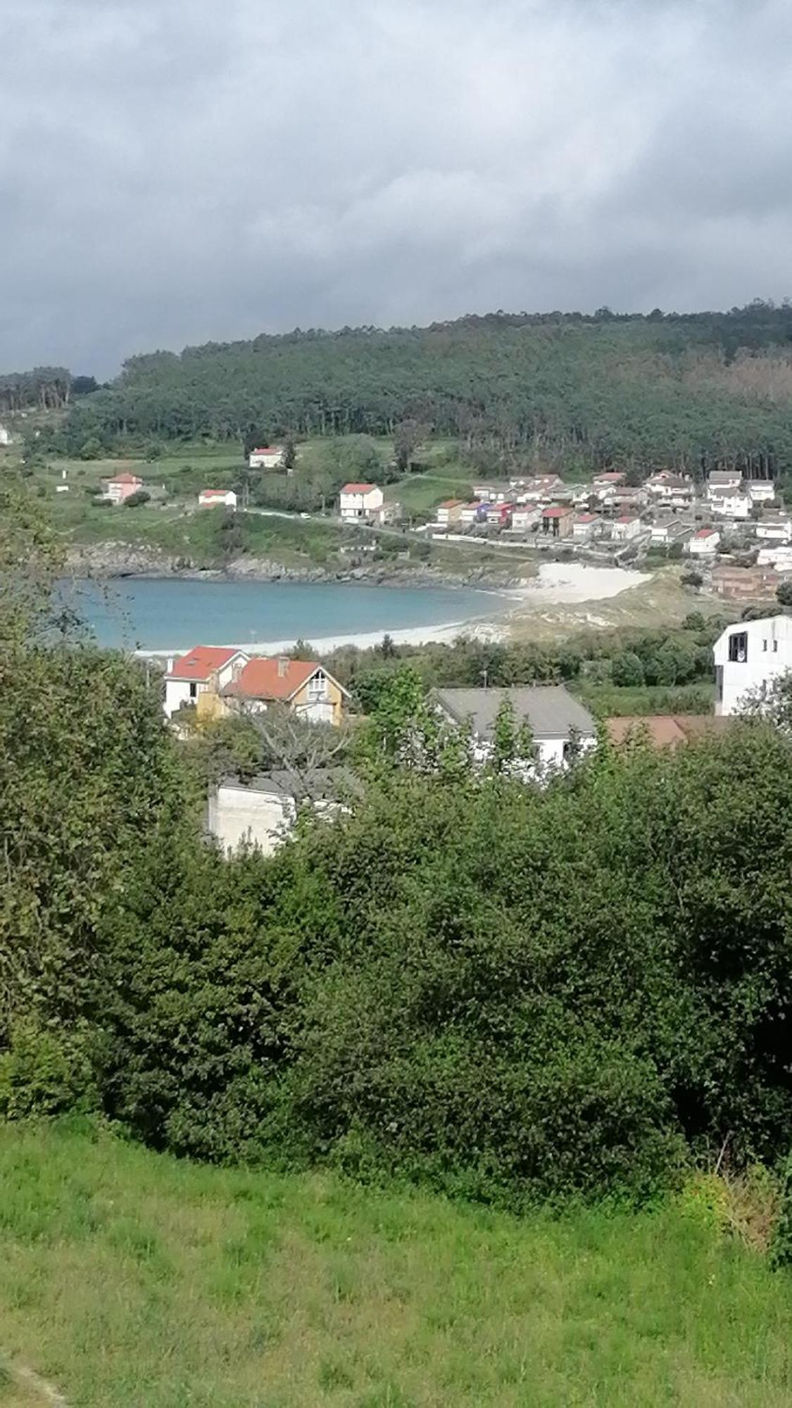 Apartamento Mar-Azul Laxe Bagian luar foto